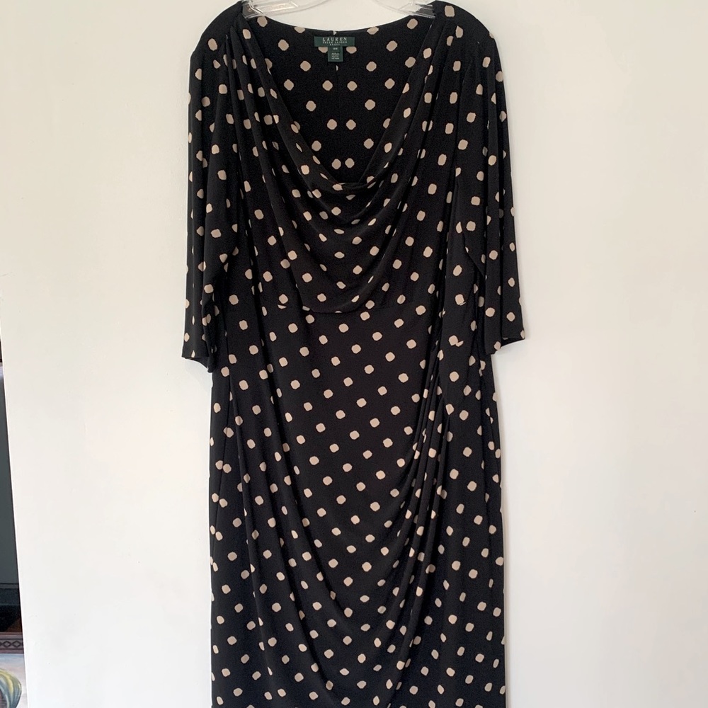 Brand New Ralph Lauren Dot Dress